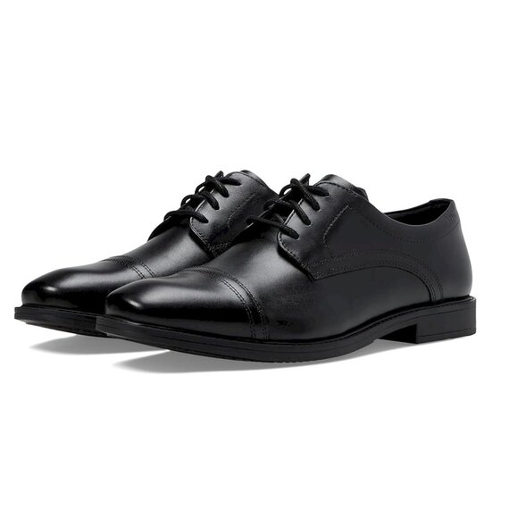 Nunn Bush Baxter Cap Toe Black Oxford Men's Size 10.5M New in Box - Picture 3 of 8